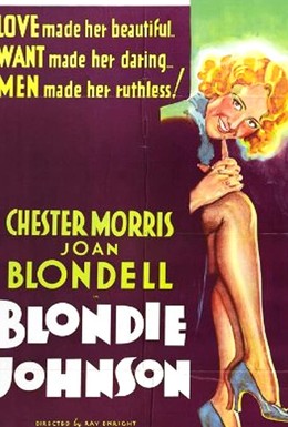 Постер фильма Блонди Джонсон (1933)