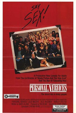 Постер фильма Интимные услуги (1987)