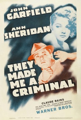 Постер фильма Они сделали меня преступником (1939)