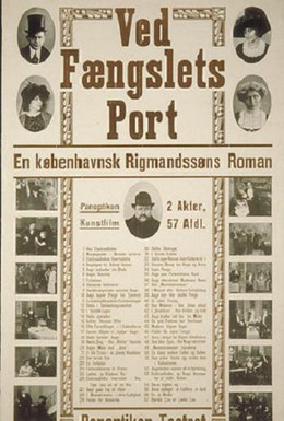 Постер фильма На пороге тюрьмы (1911)