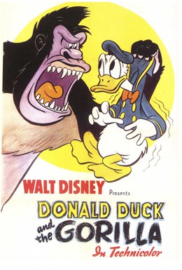 Постер фильма Дональд Дак и горилла (1944)
