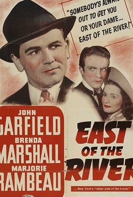 Постер фильма К востоку от реки (1940)