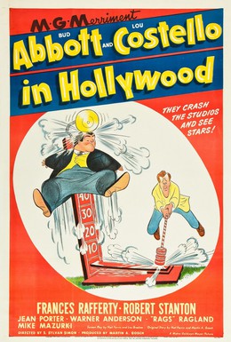Постер фильма Эбботт и Костелло в Голливуде (1945)