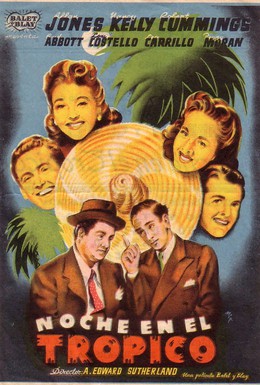 Постер фильма Одна ночь в тропиках (1940)