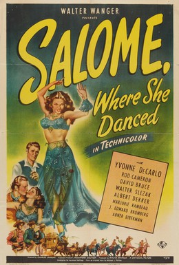 Постер фильма Саломея, которую она танцевала (1945)
