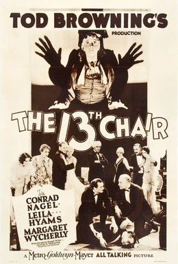 Постер фильма Тринадцатый стул (1929)
