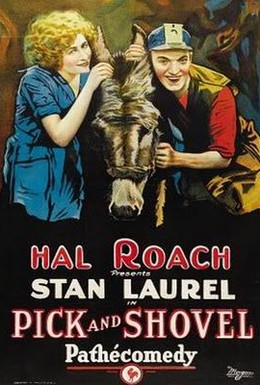 Постер фильма Кирка и лопата (1923)