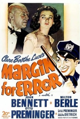 Постер фильма Допуск на ошибку (1943)