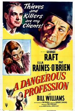 Постер фильма Опасная профессия (1949)