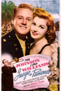Постер фильма Медовый месяц втроем (1945)