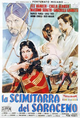 Постер фильма Сабля сарацина (1959)