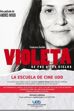 Постер фильма Виолета отправилась на небеса (2011)