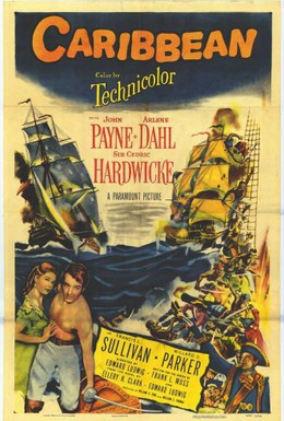 Постер фильма Карибы (1952)