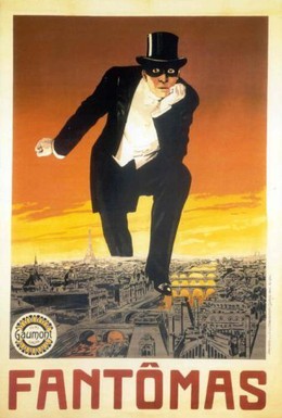 Постер фильма Фантомас, человек для гильотины (1913)