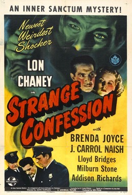 Постер фильма Странная исповедь (1945)