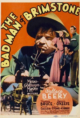 Постер фильма Негодяй из Бримстоуна (1937)