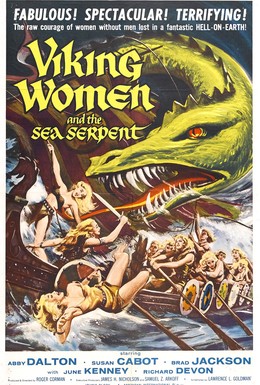 Постер фильма Сага о женщинах-викингах и об их путешествии по водам Великого Змеиного Моря (1957)