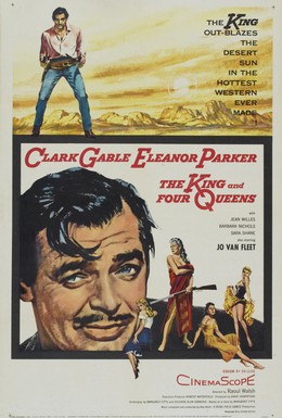 Постер фильма Король и четыре королевы (1956)