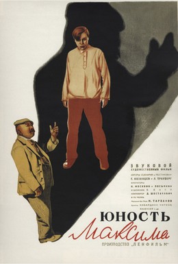 Постер фильма Юность Максима (1934)
