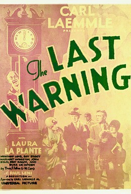 Постер фильма Последнее предупреждение (1928)