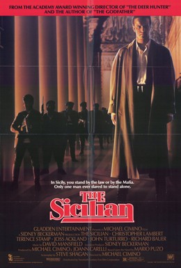 Постер фильма Сицилиец (1987)
