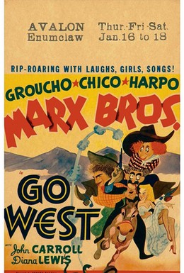 Постер фильма На Запад (1940)