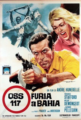 Постер фильма Ярость в Байя для агента ОСС 117 (1965)