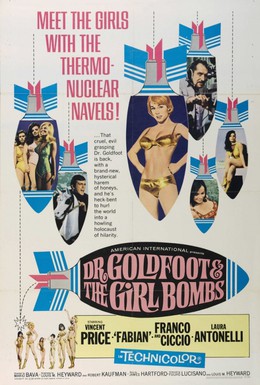 Постер фильма Доктор Голдфут и девушки-бомбы (1966)