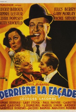 Постер фильма За фасадом (1939)