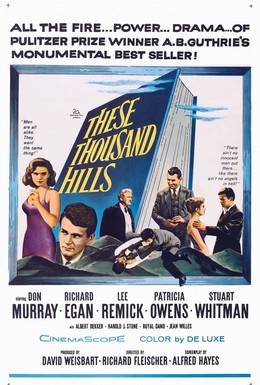 Постер фильма Эти тысячи холмов (1959)