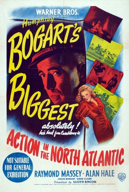 Постер фильма Война в Северной Атлантике (1943)