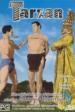 Постер фильма Тарзан и русалки (1948)