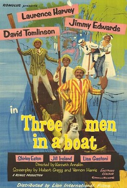 Постер фильма Трое в лодке, не считая собаки (1956)