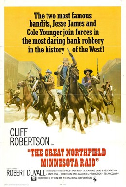 Постер фильма Великий налет на Нортфилд (1972)