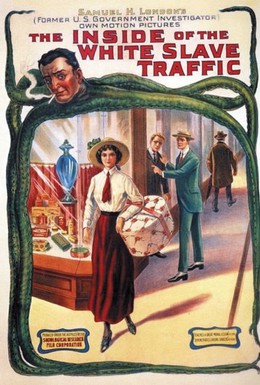 Постер фильма Изнанка торговли белыми рабынями (1913)