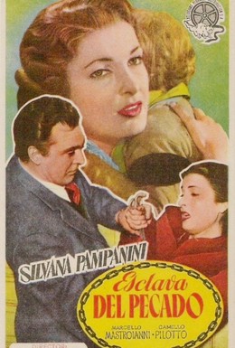 Постер фильма Раба греха (1954)