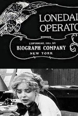 Постер фильма Телеграфистка из Лоундэйла (1911)