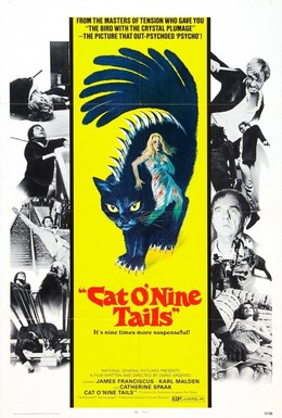 Постер фильма Кошка о девяти хвостах (1971)