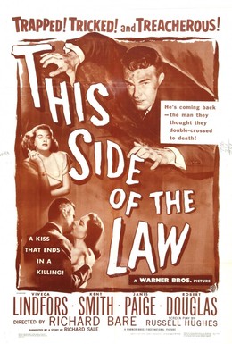 Постер фильма По эту сторону закона (1950)