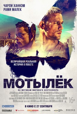 Постер фильма Мотылек (2017)