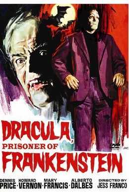 Постер фильма Дракула против Франкенштейна (1972)