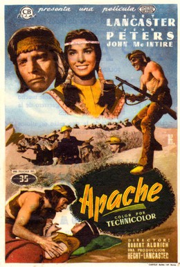 Постер фильма Апач (1954)