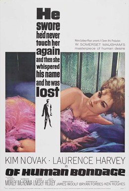 Постер фильма Бремя страстей человеческих (1964)