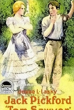 Постер фильма Том Сойер (1917)