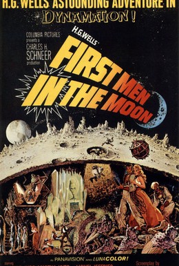 Постер фильма Первые люди на Луне (1964)